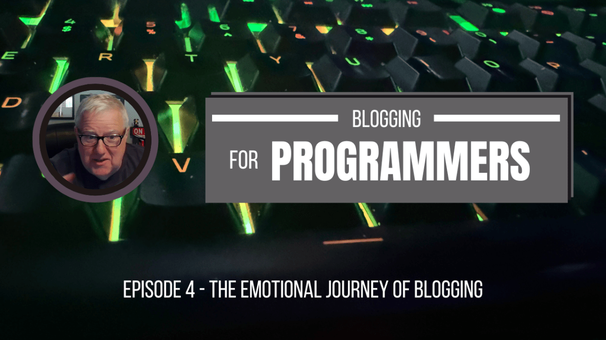 Title: The Emotional Journey of Blogging&nbsp;(004)