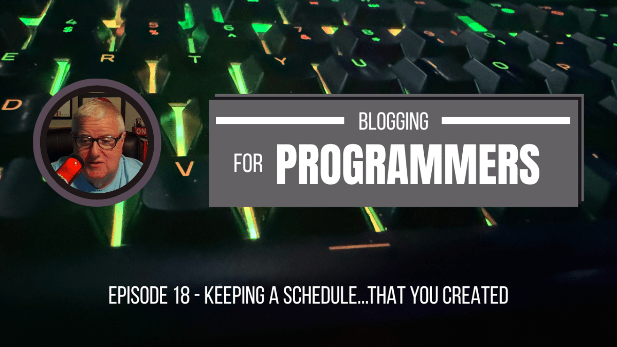 Keeping a schedule…that you created&nbsp;(018)